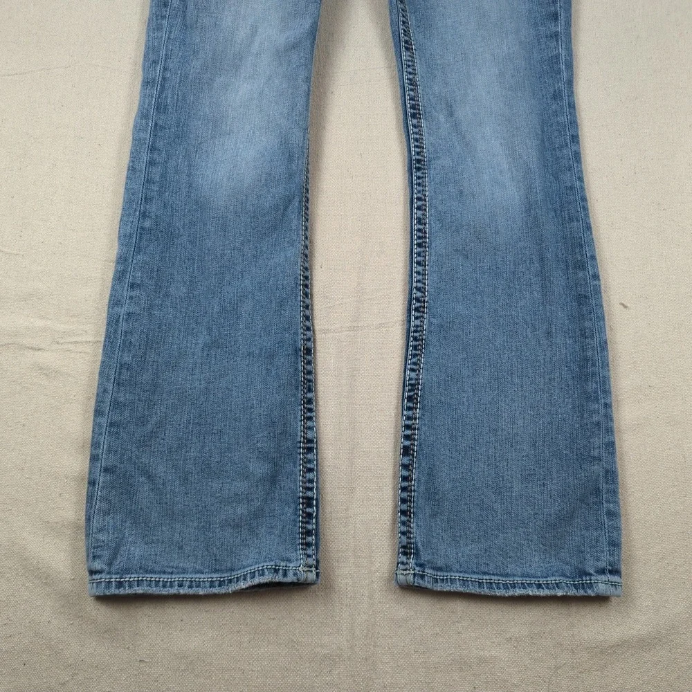 BKE Jeans Mens 29x32 Blue Fulton Boot Cut Western Cowboy Light Wash